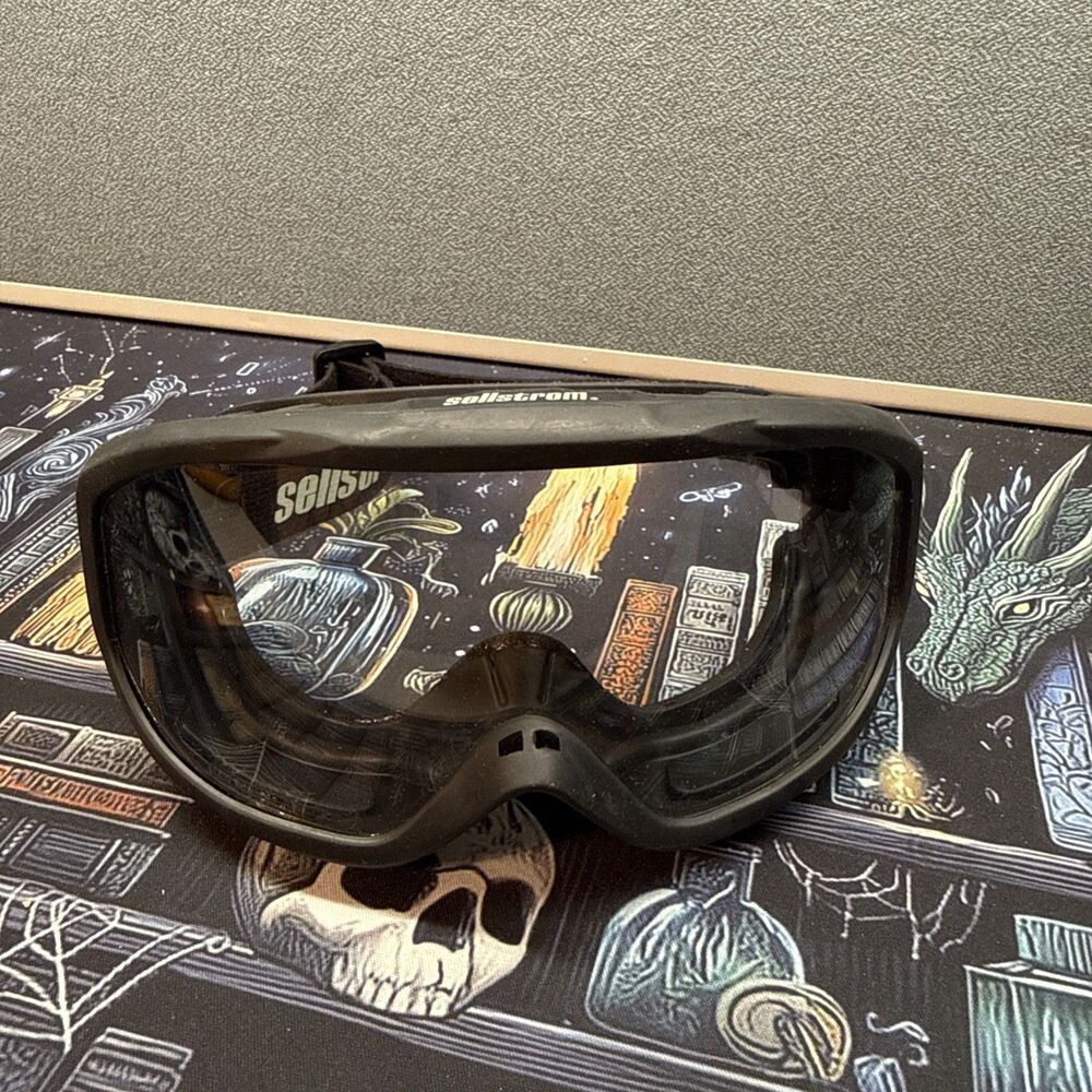 Sellstrom S80225 Safety Fire Goggles Sealed Airtight Anti-Fog Clear Lens